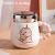 Mirror Cup ceramic cup pink cat Cup mug breakfast cup Milk Cup coffee cup.