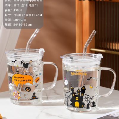 Halloween Cup ceramic cup ghost festival Cup Halloween gift gift Cup