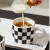 INS Style Mug  Ceramic mug Water Cup  Household Creative Cup Couple Coffee Mug Polka Dot Cup..
