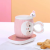 Thermal Cup Rabbit Warm Cup Ceramic Cup Mug easter rabbit mug ..