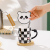 Panda Cup Ceramic Cup ceramics Mug Good-looking Cup Drinking Cup Gift Cup..