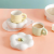 Cloud Coffee Cup SUNFLOWER Cup Saucer  Good-looking Water Cup Ins Style Ceramic mug..