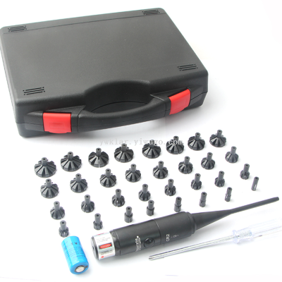 Plastic Box 32 Connector Led Cup Light Red Laser Calibration Device Charging Green Laser Zeroing Device Calibrator
