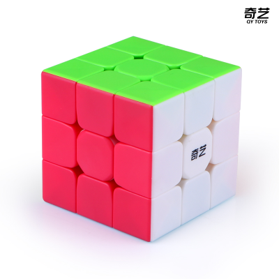 Qiyi Warrior S Third-Level Rubik's Cube Color Children's Enlightenment Sticker-Free Third-Level Training Rubik's Cube Intelligence Rubik's Cube Wholesale