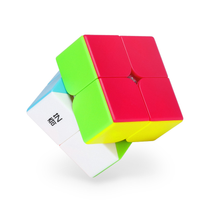 Qiyi Enlightenment S2 Pocket Cube Color Children Enlightenment Sticker-Free Second-Order Training Rubik's Cube Intelligence Rubik's Cube Wholesale