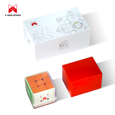 Qiyi Competitive Rubik's Cube Style Three Generations Professional Rubik's Cube Super Smooth Magnetic Third-Level Rubik's Cube Educational Toy Wholesale
