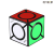 Qiyi Rubik's Cube Special-Shaped Series Petal Golden Pyraminx Fun Training Intelligence Cube Wholesale