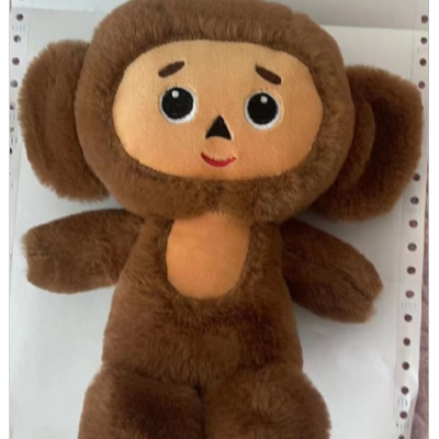 Cross-Border New Cheburashka Doll Play Chebueashka Monky Plush Toy
