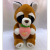 Boutique Strawberry Raccoon Doll Children Doll Plush Toy