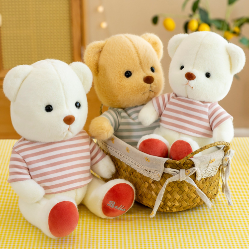 wholesale new couple bella bear 8-inch plush toy can be changed doll children doll doll