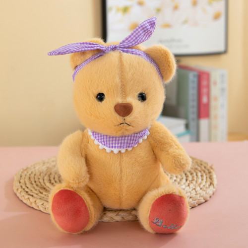 teddy bear doll 8-inch stuffed doll doll girl‘s birthday gift