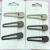 New Coffee Color Press Clip Three Pack Coffee Color Milk Tea Color Press Clip Set Ins New All-Match Simple Series