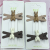 2023 New Alloy Two XX Press Clip Coffee Color Two Bear Accessories Xx Press Clip Ins Series New Girl
