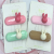 2023 New Color Accessories Two Press Clip Rabbit Accessories Macaron Color Series Press Clip Ins Little Girl