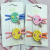 2023 New Two Accessories Alloy Lollipop Macaron Color Press Clip Series Little Girl Ins Series