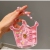 New Children's Jewelry Set Princess Crown Portable Box Bracelet Ring Ear Clip Barrettes Little Girl Accessories Wholesale
