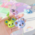 Creative Dopamine Colorful Crystals Bear Keychain Cute Cartoon Pendant Couple Schoolbag Pendant Bag Accessories Gift