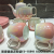 Coffee Set Sets of Colored Glaze Drinking Ware Coffee Set Set Ceramic Coffee Cup Coffee Saucer Continental Coffee Cup Ceramic Plate