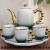 Ceramic Coffee Set Set Ceramic Cup Ceramic Pot Rotating Plate Drinking Ware Pearl Glaze Cup Breakfast Cup Milk Cup Coffee
