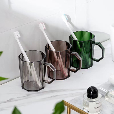 Mouthwash Cup Cup Plastic Brushing and Washing Toothbrush Cup Simple Home Couple Ins Style Tooth Mug Cup Toothbrush Cup