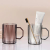 Solid Color Mouthwash Cup Cup Plastic Brushing Toothbrush Cup Simple Home Couple Ins Style Tooth Mug Cup