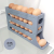 Slide Egg Storage Box Refrigerator Side Door Storage Box Food Grade Egg Rack Holder Automatic Egg Rolling Egg Box