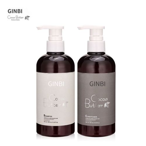 foreign trade cross-border ginbi cocoa butter shampoo conditioner suit anti-dandruff shampoo english packaging