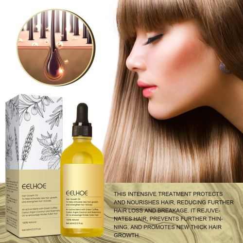 eelhoe rosemary dense hair essential oil repair hair damage anti-loss soft hair nourishing hair styling cream