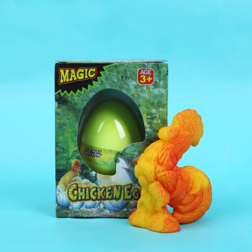 儿童益智新奇鸡蛋孵化玩具膨胀泡大孵化蛋地摊儿童礼物批发