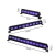 Led Line Purple Light Uv Wall Washer Voice Control Effect Stage Light Halloween Projection Lamp Ktv Bar Flash Light