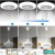 E27 Screw Fan Lamp Ultra-Thin Screw Dormitory Household Ceiling Fan Lights E7 Ceiling Fan Lights Fan Lamp