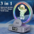 Magnetic Suspension Astronaut Bluetooth Speaker Spaceman Creative RGB Wireless Charger Small Audio Portable 3D Surround