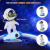 New Astronaut Projection Lamp Bedroom Starry Sky Starry Sky Northern Lights Ambience Light Spaceman Small Night Lamp