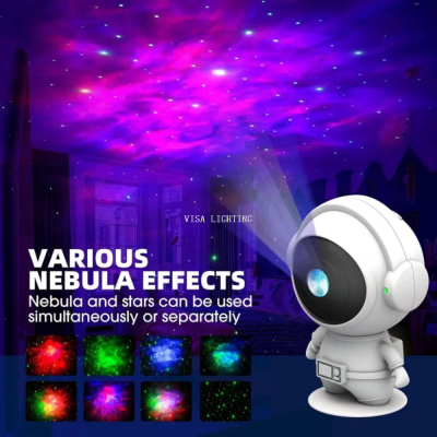New Astronaut Starry Sky Projection Lamp Starry Laser Projection Lamp XINGX Gift Ambience Light Spaceman Decoration