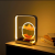 Quicksand Painting Decoration Small Night Lamp Led Ambient Light Lighting Three-Color Hourglass Table Lamp Decoration