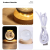 Creative Crystal Ball Decoration with Light Base 3d Inner Carving Luminous Glass Ball Starry Sky Small Night Lamp