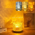 Rotating Water Ripple Small Night Lamp Creative Bedside-Use Flame Ambience Light Romantic Starry Sky Projection Lamp