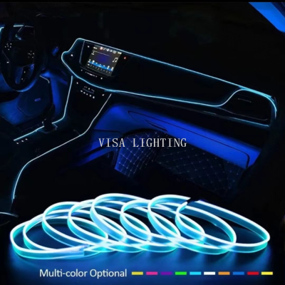 Headlamp Car Interior Modification-Free Car Led Cold Light Usb Car Decoration Atmosphere Modification Cold Light Strip
