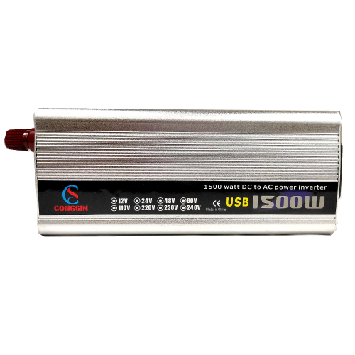 现货直销1500W便携车载修正波转换逆变器 12V/24V 110V/220V