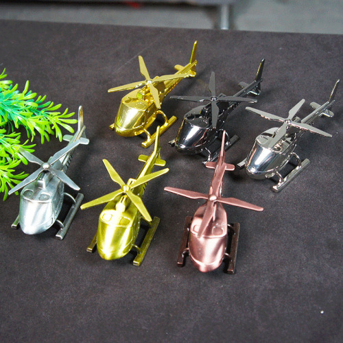 合金金属材质直升机模型摆件小孩子的礼物纪念品家居装饰品工艺品