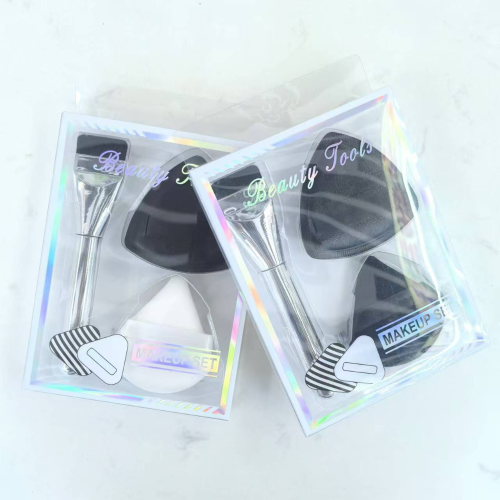 化妆干粉湿粉粉扑一字刷化妆刷工具组合套