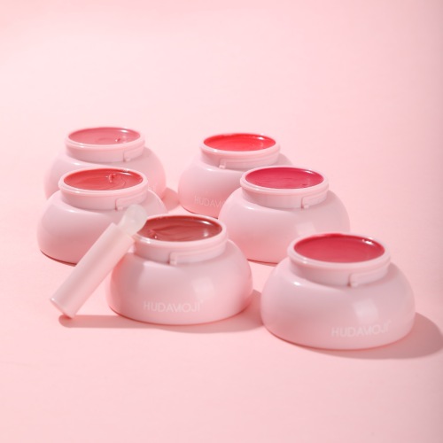 HUDAMOJI小果酱罐装唇膜自然保湿滋润淡化唇纹日常口红打底跨境