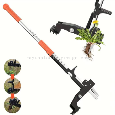 Two Sections Three Sections Weeding Machine Root Remover