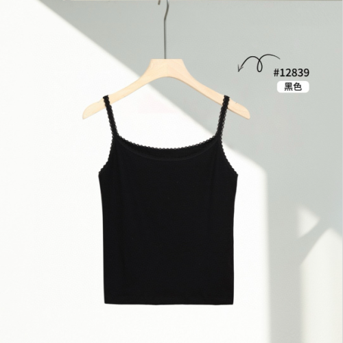 性感修身女士吊带背心 夏季薄款内搭外穿 显瘦无袖上衣