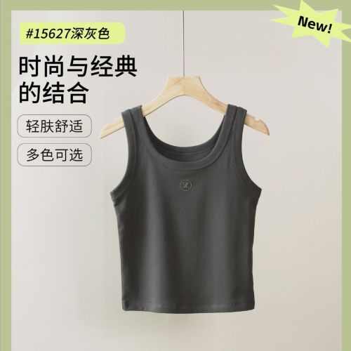 性感修身女士吊带背心 夏季薄款内搭外穿 显瘦无袖上衣