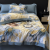 2023 Machine Washable Summer Quilt Four-Piece Ice Silk Summer Blanket Airable Cover Silky Sleep Naked Washed Tencel Quilt