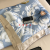2024 Machine Washable Summer Quilt Four-Piece Ice Silk Summer Blanket Airable Cover Silky Sleep Naked Washed Tencel Quilt