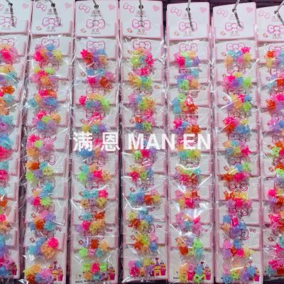 Candy Color Small Claw Clip Flower Love Heart-Shaped Hairpin Children's Bang Clip Five-Pointed Star Braid Clip Girl Rabbit Clip