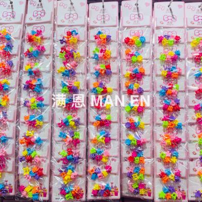 Classic Color Small Claw Clip Flower Love Heart-Shaped Hairpin Children's Bang Clip Five-Pointed Star Braid Clip Girl Rabbit Clip