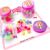 Electroplated UV Barrettes Children's Small Claw Clip Candy Color Hair Accessories Rabbit Headdress Girl Daisy Clip Princess Braid Clip